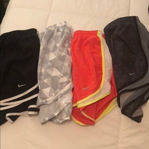 Nike shorts (EXCLUDING ORANGE PAIR)